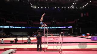 ESTBERG Stina Lovisa (SWE) - 2015 Artistic Worlds - Qualifications Uneven Bars