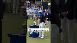 A surreal moment for Aaron Rai 😊 #shorts #golf #pga