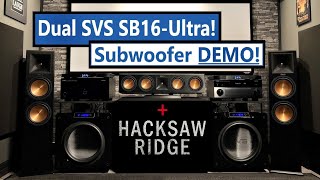 Dual SVS SB16-Ultra - Subwoofer Demo #5 - Dolby Atmos / DTS:X - 7.2.4 Klipsch \u0026 SVS Home Theater