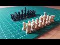 107 冰棒棍的戰役－－－用冰棒棍製作西洋棋！ 棋子篇 diy the popsicle sticks chess