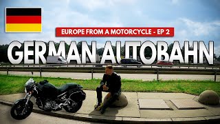 Solo Riding from Denmark to Germany - Europe Touring Ep.2