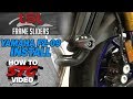 How to Install LSL Frame Sliders on Yamaha FZ-09 by Sportbiketrackgear.com