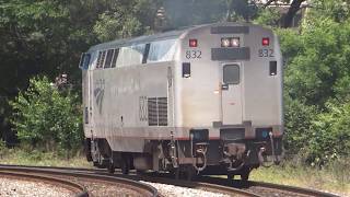 Rare! Light Amtrak Power Move in L'Enfant Plaza