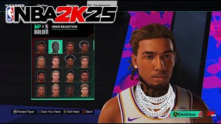 *NEW* BEST COMP FACE CREATION IN NBA 2K25! BEST DRIPPY FACE CREATION! FOR NEXT GEN \u0026 CURRENT GEN!!