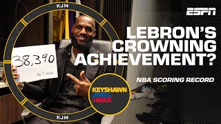 Is the NBA scoring record LeBron's crowning achievement? 👑 | KJM
