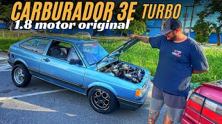 VW GOL 1.8 TURBO CARBURADO 3E - CARRO DE RUA