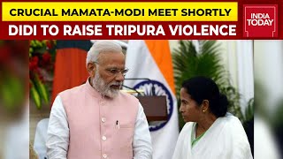 Crucial Mamata Banerjee-PM Narendra Modi Meet Shortly, TMC Supremo To Raise Tripura Violence Issue