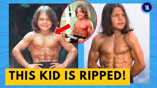A Dad Trained His 6 Year Old Son To Be A Bodybuilder!