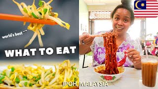 DELICIOUS IPOH Malaysia 🇲🇾 Food Tour | MALAYSIAN Food in IPOH | What to Eat in IPOH Malaysia