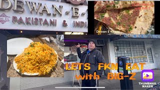 Dewan -E-Khass Pakistani restaurant-5750 Fraser st Vancouver b.c. - Chicken Biryani  \u0026 Beef Nan