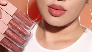 Maybelline LIFTER GLOSS lip swatches [Most Hydrating Lip Gloss, Plumping Lip Glo