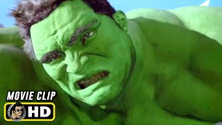 HULK (2003) Hulk Vs. Jet Fighter Scene [HD] Marvel