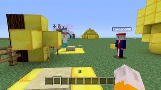 Minecraft Xbox - Speed Building Contest W/ iBallistic Squid - Part 1