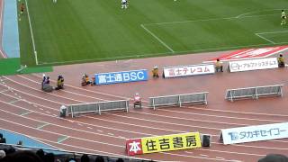 川崎ｖｓ磐田　2011,5,3ー①　等々力競技場　ロスタイム劇的な勝ち越し弾