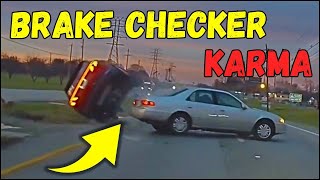 A Day in The Life of an American Truck Driver - Road Rage, Brake Check, Car Crash, Instant Karma USA