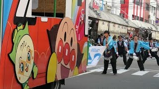 高知　第62回よさこい祭り 本祭初日 JR四国踊子隊 升形競演場 2015.8