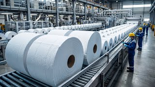 From Waste Paper To Soft Toilet Paper | Complete Factory Process
