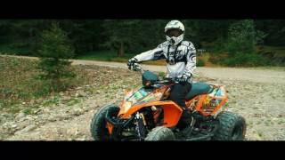 Enduro session en KTM 525 XC/Quad ATV