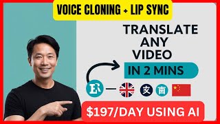 AI Video Translation + AI Video Dubbing With Voice Cloning And Lip Sync