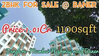 BALAJI GENEROSIA | 2BHK | 1100SQFT | 1.01CR | BANER - PUNE |