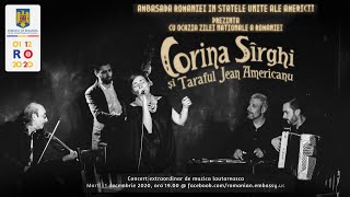 Concert Corina Sîrghi și Taraful Jean Americanu – Ziua Națională a României