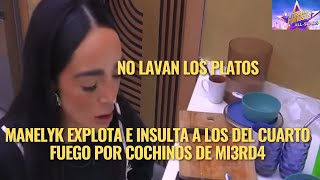 MANELYK EXPLOTA E INSULTA A LOS DEL CUARTO FUEGO POR COCHINOS DE MI3RD4 EN LCDLF ALL STARS