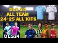 How Import Any Kits In Dls 24 || 24-25 Season All Team Kits In Dream League Soccer 24