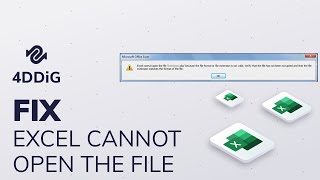 【2023】Excel cannot open the file because the file format or file extension is not valid| 6 Fixes