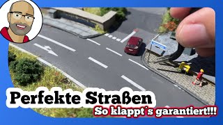 Perfekte Straßen - So klappt´s garantiert ⭐ Modelleisenbahn Spur N, 1zu160,H0,1zu87-modelrailway