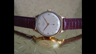 1953 Craftsman 303 9k gold vintage watch by Smiths for Sears