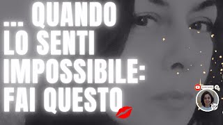 ❤️ MANIFESTA L'IMPOSSIBILE! #personaspecifica #denaro #salute #leggediassunzione