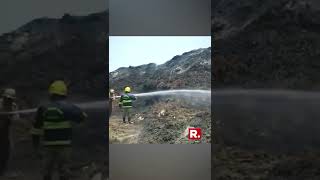 WATCH: Smoke Emanates From Tamil Nadu's Perungudi Dump Yard After Catching Fire | #Shorts