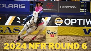 2024 NFR Barrel Racing - Round 6