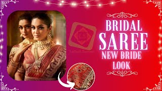 Bridal Saree with designs|| Lahoti Sarees (Solapur)￼