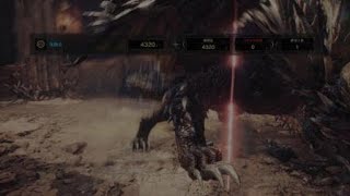 MHW　上級チャレンジクエスト02　太刀　ソロ　03'05''51