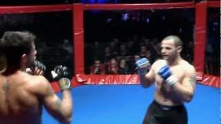 Angelo Marchesani vs Vincenzo Caturano MMA fight KL CAGE FIGHT 5 Kombat League 23 novembre 2012