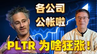 公帐后PLTR狂涨，AMD大掉，谷歌差强人意，各公司后市如何反应？