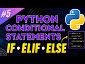 #5 Python Conditional Statements in 5 Minutes