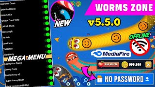Worms Zone io Mod Apk v5.5.0 Terbaru 2024 | MEGA MENU Unlimited Coin & Unlock All Skin UPDATE!!