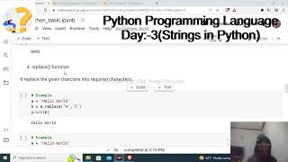 Python Programming Language video series in Nepali| Day:-3 (Strings in Python)|