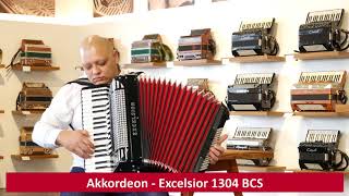 Akkordeon - Excelsior 1304 BCS - www.musik-rumberger.de