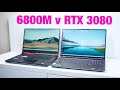 AMD v Nvidia For Gaming Laptops RX 6800M v RTX 3080 with AMD 5900HX Which One is Better?