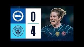 Brighton 0 - 4 Man City | EXTENDED HIGHLIGHTS | 50 PL goals for Foden