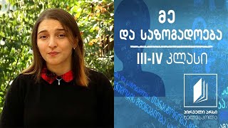 მე და საზოგადოება, III-IV კლასი - საავტორო უფლებები; პლაგიატია #ტელესკოლა