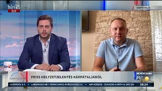 Friss helyzetjelentés Kárpátaljáról  (2024-09-02) - HÍR TV