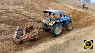 How to build a tank for fishing by tractor. ट्रैक्टर द्वारा कैसी तालाब बनता है