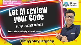 GitHub Copilot - Coding tip with each prompt | Code Review | Documentation