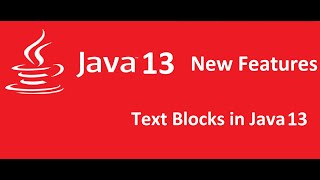 Java 13 Features | Text blocks in Java JDK 13 | Java Beam