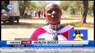 A village in Kajiado county receives a health facility