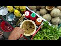 wood apple kodbel makha recipe. you never saw again. কতবেল ভর্তা amazing street food in asia.